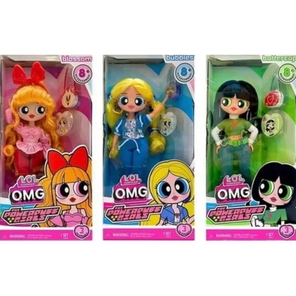 New‎ LOL Surprise OMG The Powerpuff Girls Dolls Bundle - Picture 1 of 3